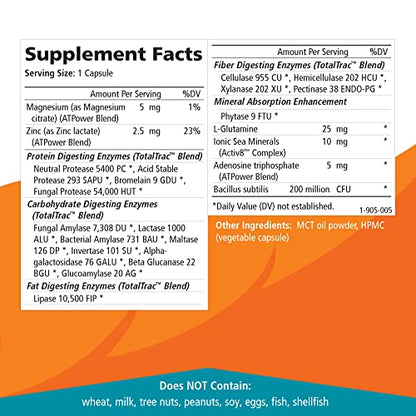 Real-Zymes™ KETO Digestive Enzymes Supplement with Probiotics for Better Digestion