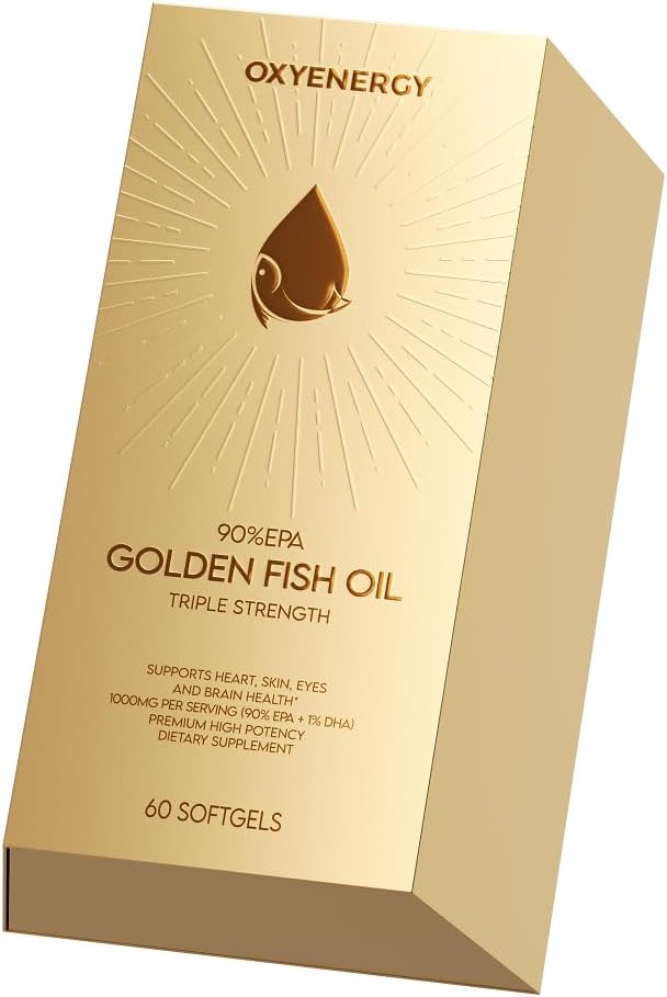 OxyEnergy Golden Fish Oil 90% EPA
