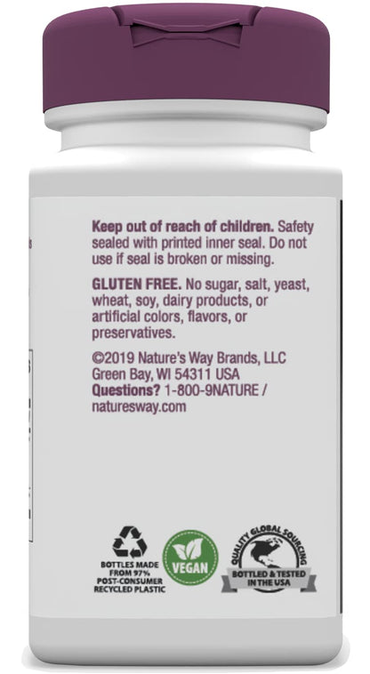 Nature's Way Standardized Horse Chestnut, Premium Extract for Healthy Veins and Blood