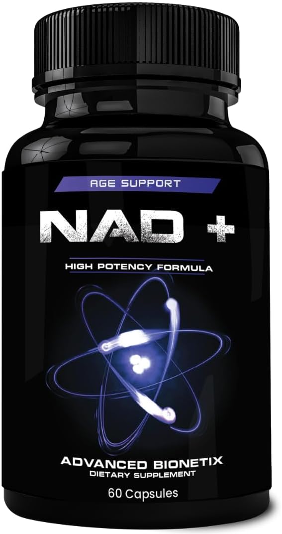 Advanced Bionetix NAD Supplement with Nicotinamide Riboside Plus Resveratrol, Quercetin, Betaine w/RiboYOUNG™ for True Anti Aging