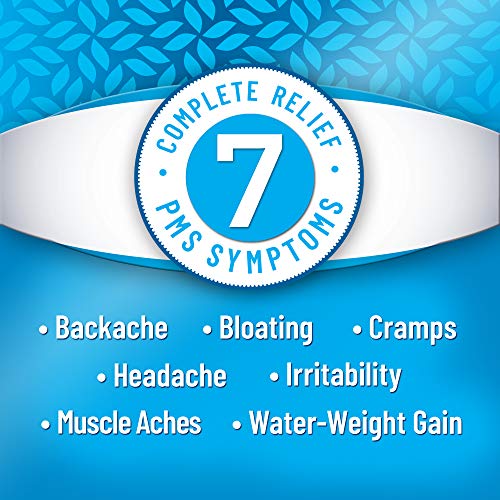 Pamprin Multi-Symptom Formula, with Acetaminophen, Menstrual Period Symptoms Relief including Cramps