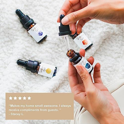 SpaRoom Aromatherapy Diffusing Fragrance Essential Oils Crafted Blends for Diffusers, Candles and Air
