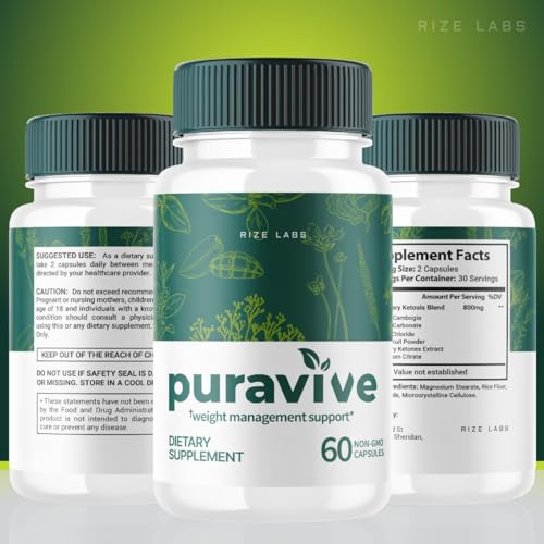 Puravive - Puravive Weight Loss Pills To Increase BAT And Energy Levels, Pura Vive Tropical Detox