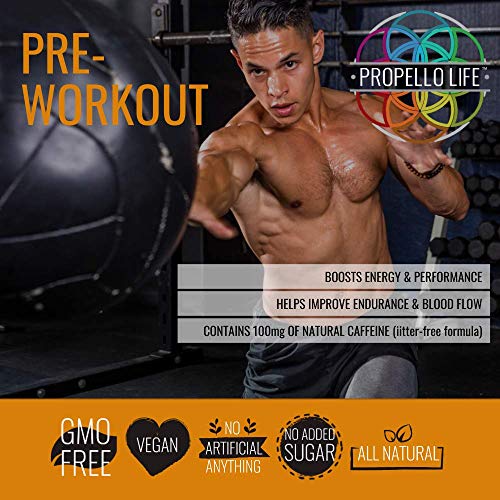 Propello Life Pre-Workout Drink Mix, West Coast Citrus, 450g