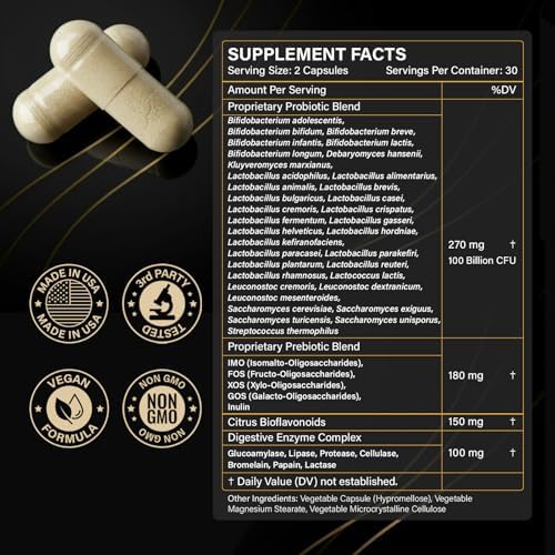 12 PPM Molecular Hydrogen Tablets & 35-Strain Probiotics with Prebiotics | Daily Wellness & Digestive Routine | 2 Items