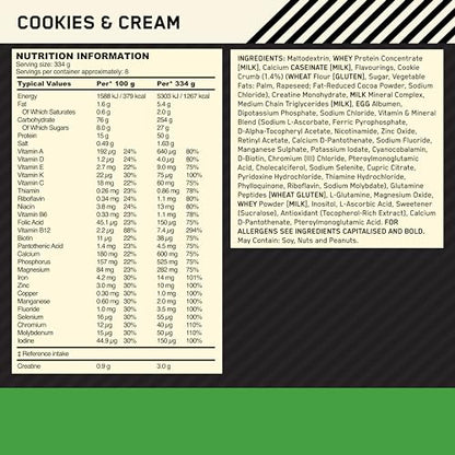 Optimum Nutrition Serious Mass Protein Powder High Calorie Weight Gainer