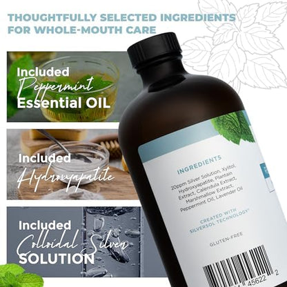 Remineralizing & Whitening Bundle, Hydroxyapatite Tooth Powder & Mouthwash