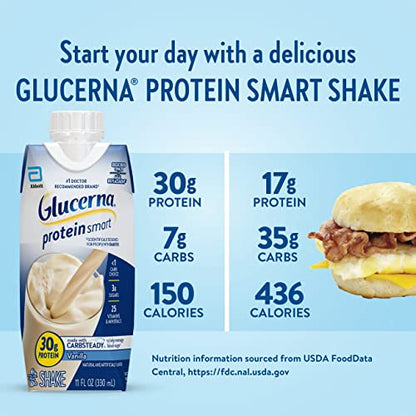 Glucerna - 30G, Vanilla, 12 Count