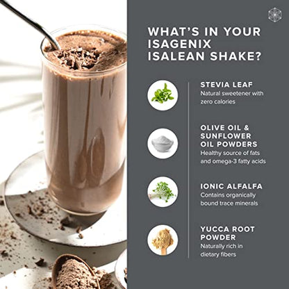 Isagenix IsaLean Shake - Meal Replacement Protein Shake Supports Healthy Weight