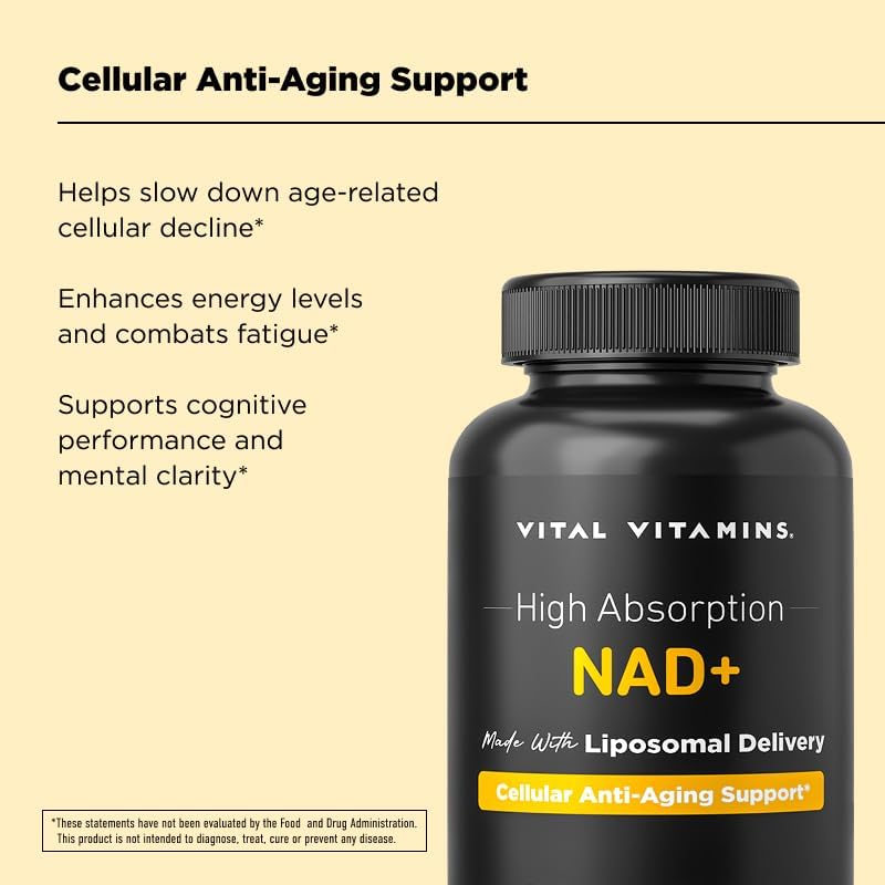 Vital Vitamins Age Defying Bundle: Multi-Collagen Plus, Brain Booster Plus, NAD+