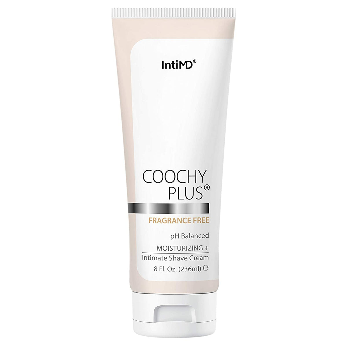Coochy Plus Intimate Shaving Cream FRAGRANCE FREE For Pubic, Bikini Line, Armpit 