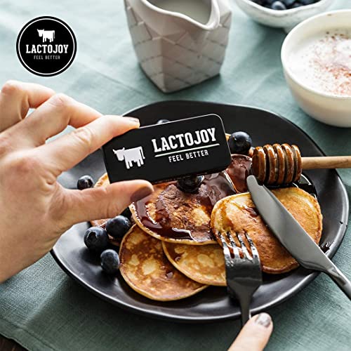 LactoJoy Lactase Pills I 240 Pieces Refill Package I Powerful Lactase Enzymes for Lactose
