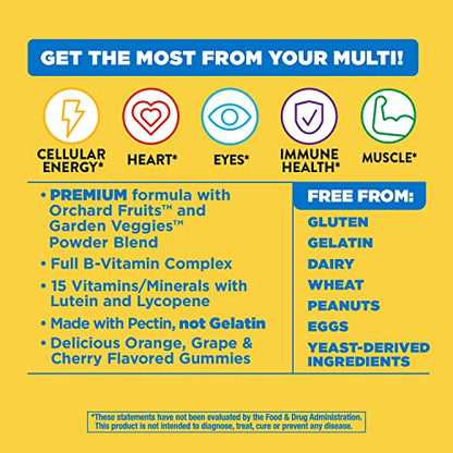 Nature’s Way Alive! Men’s 50+ Premium Gummy Multivitamin, Supports Healthy Heart