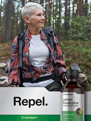Lemon Eucalyptus Essential Oil | 2 oz | for Massage, Bath, Diffuser, DIY Projects & More