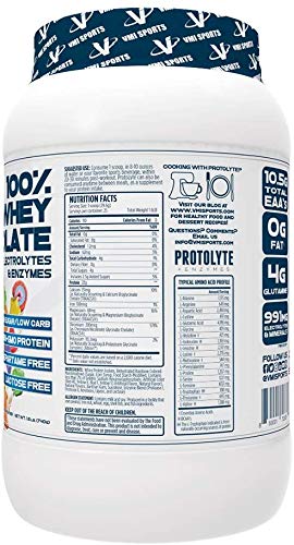 VMI Sports | ProtoLyte Whey Isolate Protein Powder | Low Calorie Whey Protein Powder