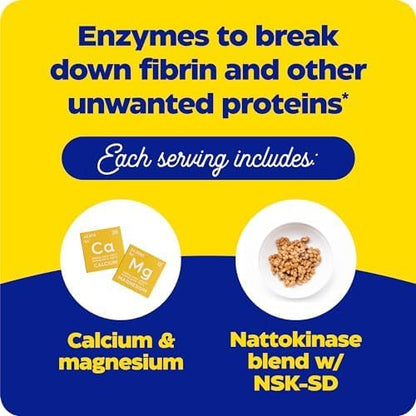 Enzymedica Natto-K Capsules, Vegan, Gluten Free, Kosher - 90 Capsules