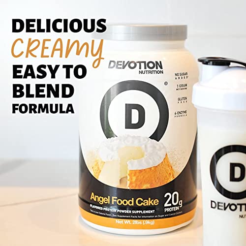 Devotion Nutrition Protein Powder Blend | Gluten Free, Keto Friendly, No Added Sugars