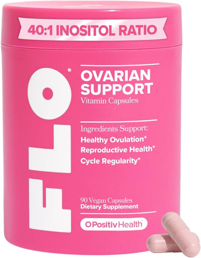 FLO Ovarian for Cycle Regularity – Myo & D-Chiro Inositol – 30-Day Supply
