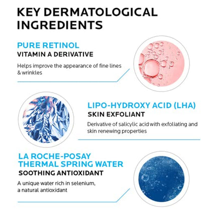 La Roche-Posay Redermic R Anti Aging Retinol Cream, Reduces Wrinkles