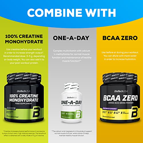 BioTechUSA Iso Whey Zero, Lactose, Gluten, Sugar Free, Premium Whey Protein Isolate, 500 g