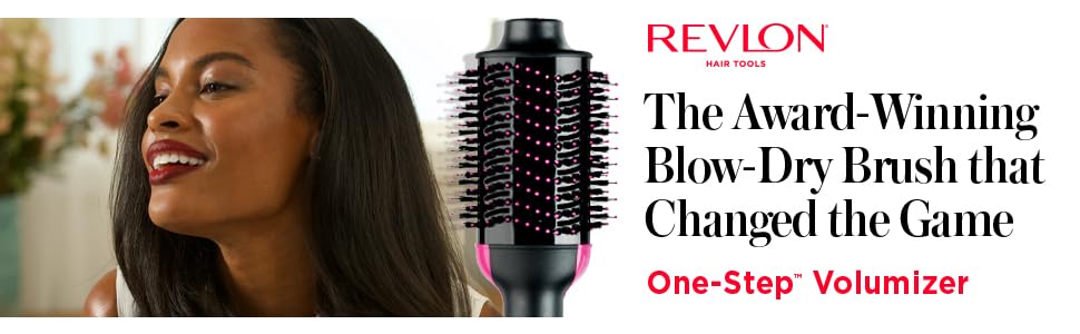REVLON One-Step Volumizer Enhanced 1.0 Hair Dryer and Hot Air Brush | Now with Improved
