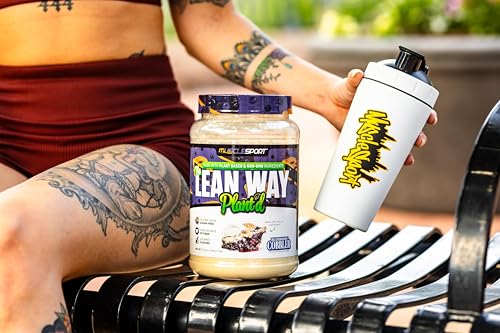 Musclesport Lean Way Plant Protein - Pea Protein and Brown Rice Protein Blend, with Added