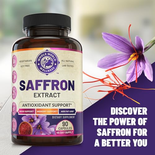 100% Pure Saffron Extract - Metabolism Booster & Natural Appetite Suppressant