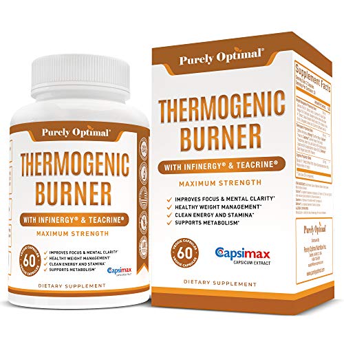 Premium Thermogenic Diet Pills - Weight Management Support, Clean Energy, Enhanced Focus