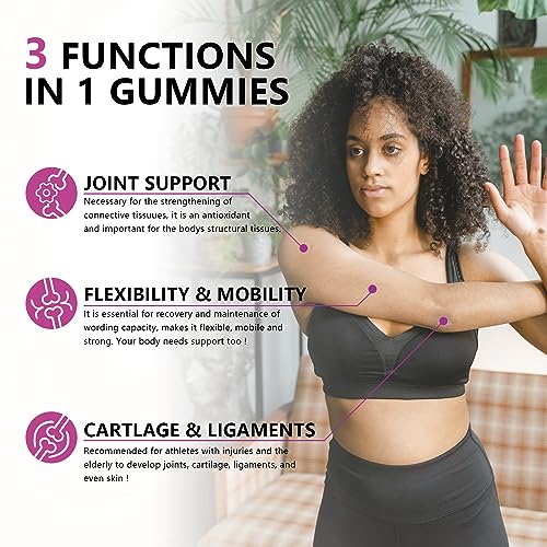 UPNEUTRI Glucosamine Chondroitin Gummies Sugar Free, Extra Strength 1500mg