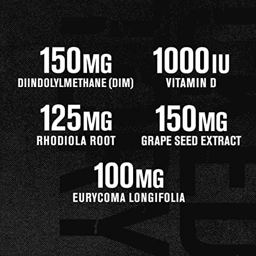 Jacked Factory Androsurge Estrogen Blocker & Testosterone Booster for Men -Grade Anti