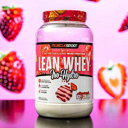 Musclesport Lean Whey Revolution™ Protein Powder - Whey Protein Isolate - Low Calorie