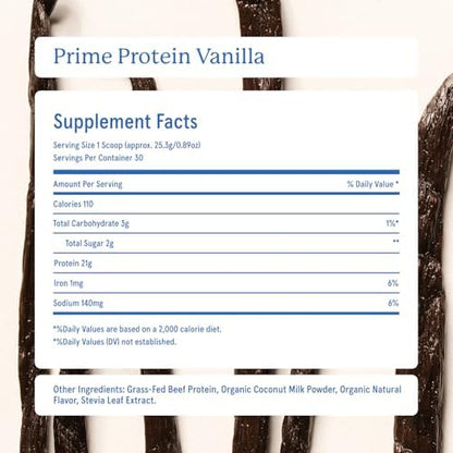 Equip Foods Chocolate & Vanilla Grass-Fed Isolate Beef Protein Powder - Paleo and Gluten Free Protein Powder - Helps Build and Repair Tissue, Gluten Free