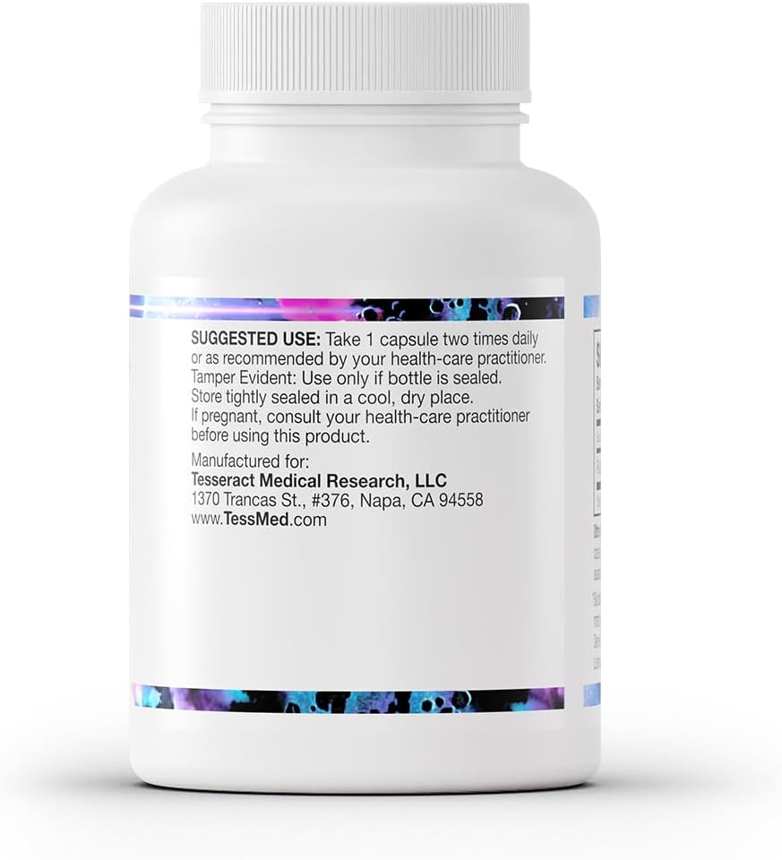 Tesseract RLA Pro SR R-Lipoic Acid Supplement, Energy Support, 60 Capsules | Sustained Release, Helps Maintain Cellular Energy & Glucose Utilization, Gluten Free, Plant Based
