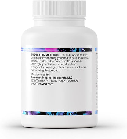 Tesseract RLA Pro SR R-Lipoic Acid Supplement, Energy Support, 60 Capsules | Sustained Release, Helps Maintain Cellular Energy & Glucose Utilization, Gluten Free, Plant Based