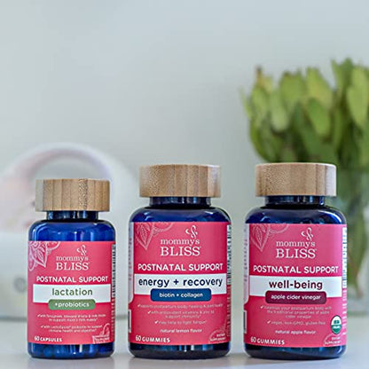 Mommy's Bliss Postnatal Lactation Support Supplement with Probiotics: Support Breastfeeding