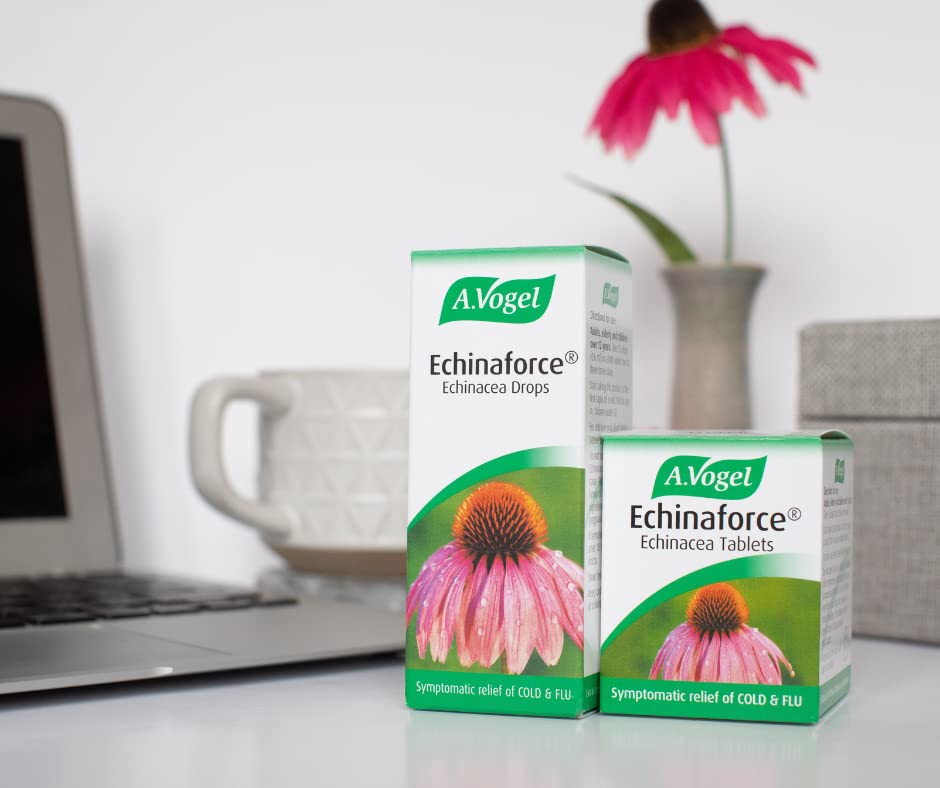 A.Vogel Echinaforce Echinacea Tablets | Relieves Cold & Flu Symptoms by Strengthening