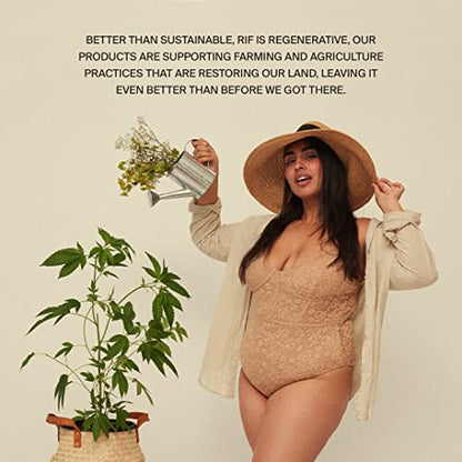 Rif Care Organic Menstrual Pads Feminine Hygiene Hemp Fiber Biodegradable