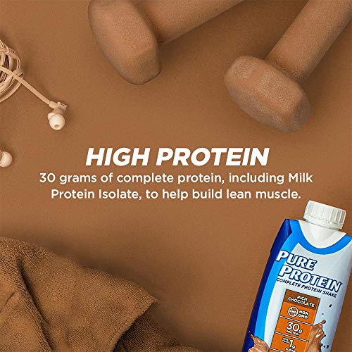 Pure Protein Chocolate Protein Shake | 30g Complete Protein | Ready to Drink and Keto