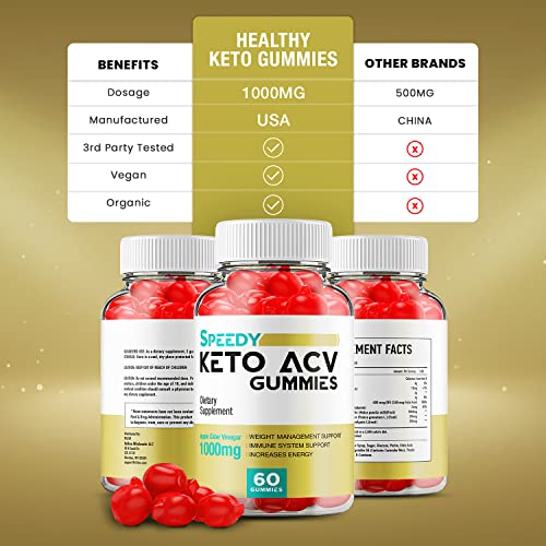 Speedy Keto ACV Gummies Speedy ACV Advanced Keto Formula Plus Apple Cider Vinegar