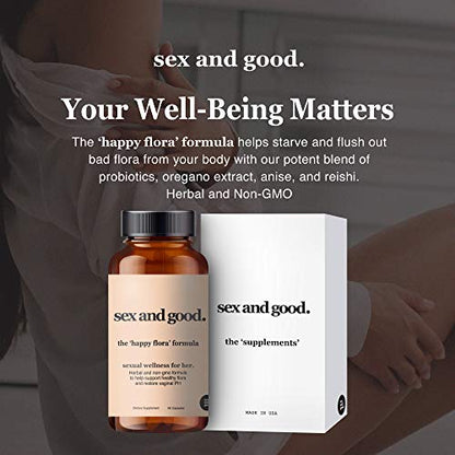 The Happy Flora Formula, Vaginal Health Supplements, Probiotics and Herbal Supplements