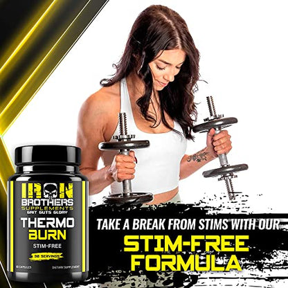 Stimulant Free Fat Burners for Women and Men – Weight Loss - Non Stim Thermogenic Fat