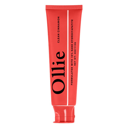 Ollie Fluoride Free 10% Nano Hydroxyapatite Toothpaste, Clean Mint, 1 Pack