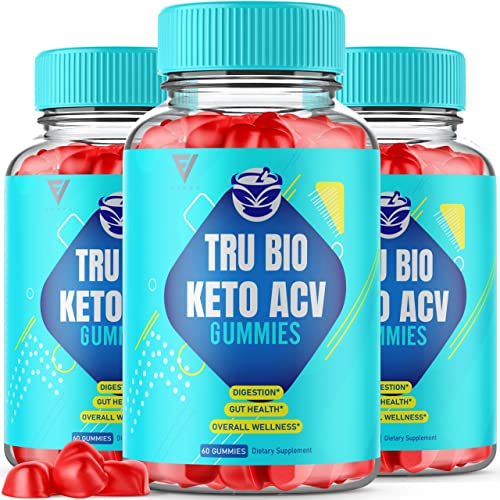 Fyvus (3 Pack) Tru Bio Keto Gummies for Weight Loss, TruBio Keto, True Bio Keto ACV 
