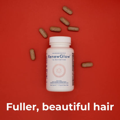 Skin Research Institute Renewglow Biotin Supplement - Vegan Friendly - Healthy Skin