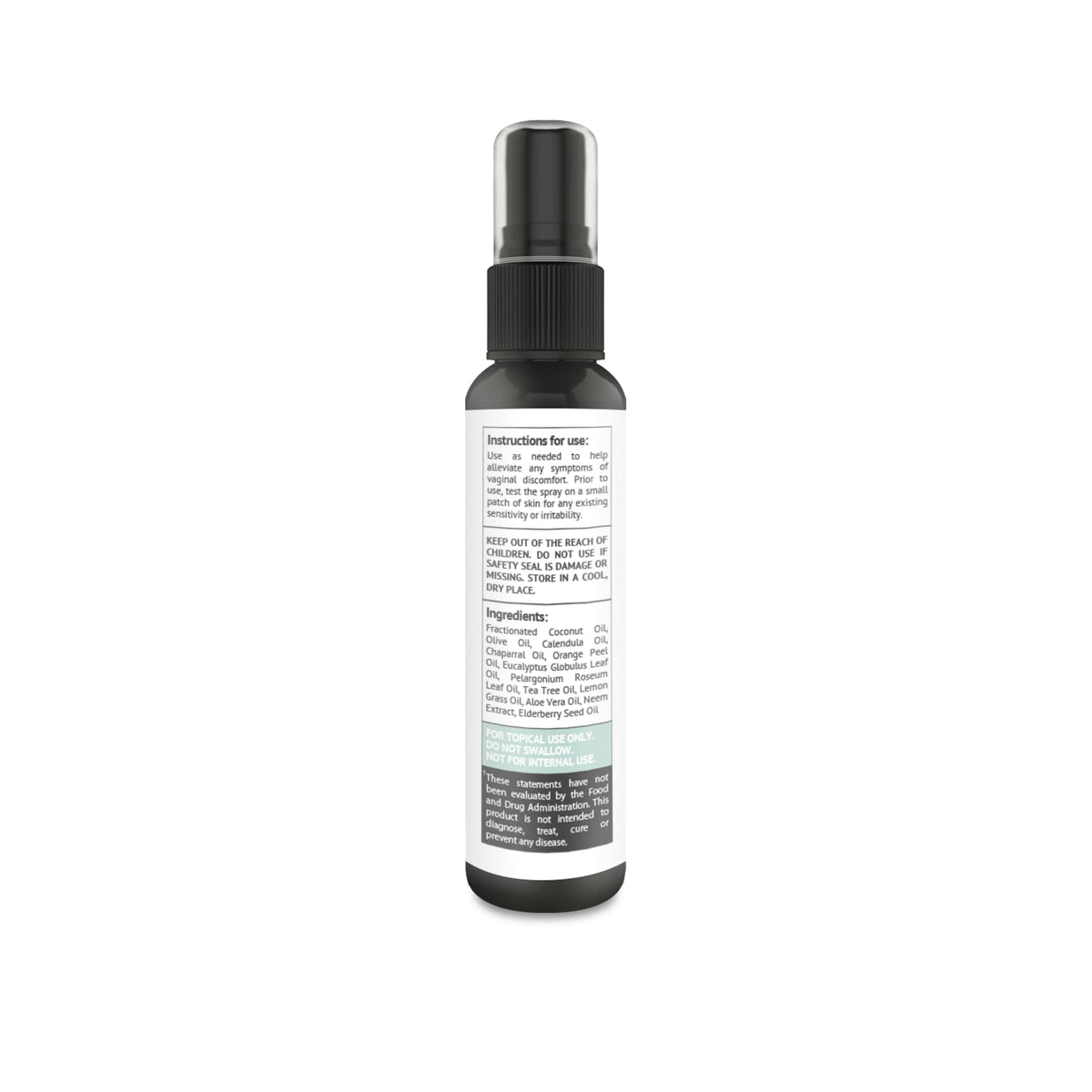 NutraBlast Intimist Feminine Essential Oils Blend Spray (2 fl oz) | All Natural Intimate