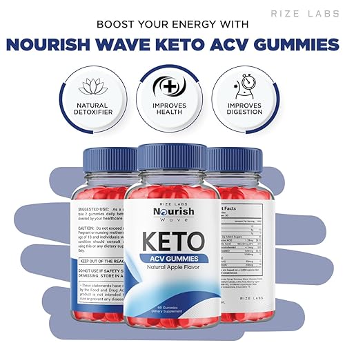 Nourish Wave Keto ACV Gummies, Nourish Wave Keto ACV Gummies for Advanced Health