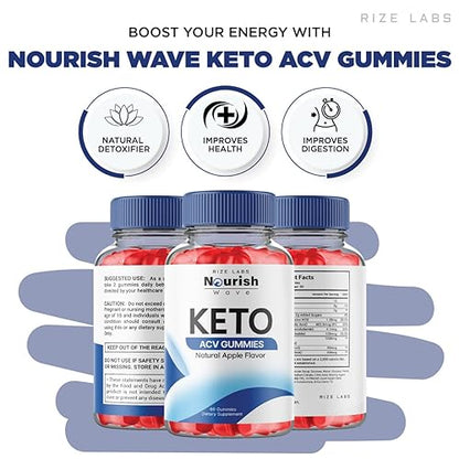 Nourish Wave Keto ACV Gummies, Nourish Wave Keto ACV Gummies for Advanced Health