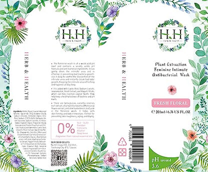 Feminine Wash+Panties Stain Remover Detergent - Natural Essential Oil Scent Vaginal Wash Women